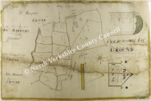 Historic plan of Mr Dowson's Farm, Bransdale 1813